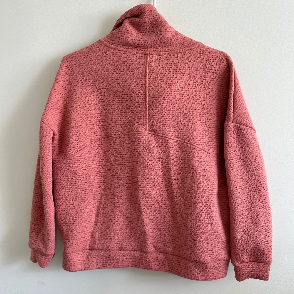 Half Zip Pink Pullover - image 2